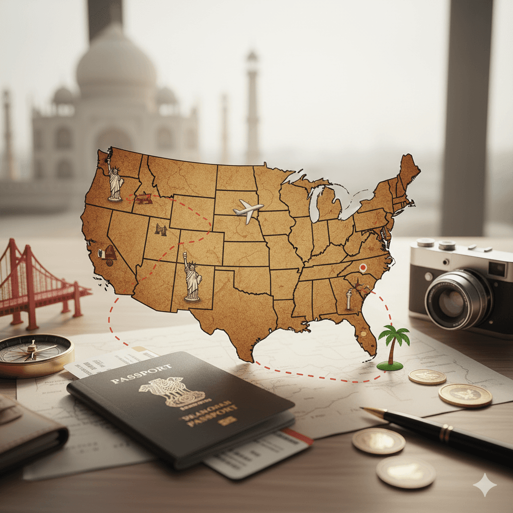 Featured image for "US Visa Renewal & New US Visa from India – Complete 2025 Guide"