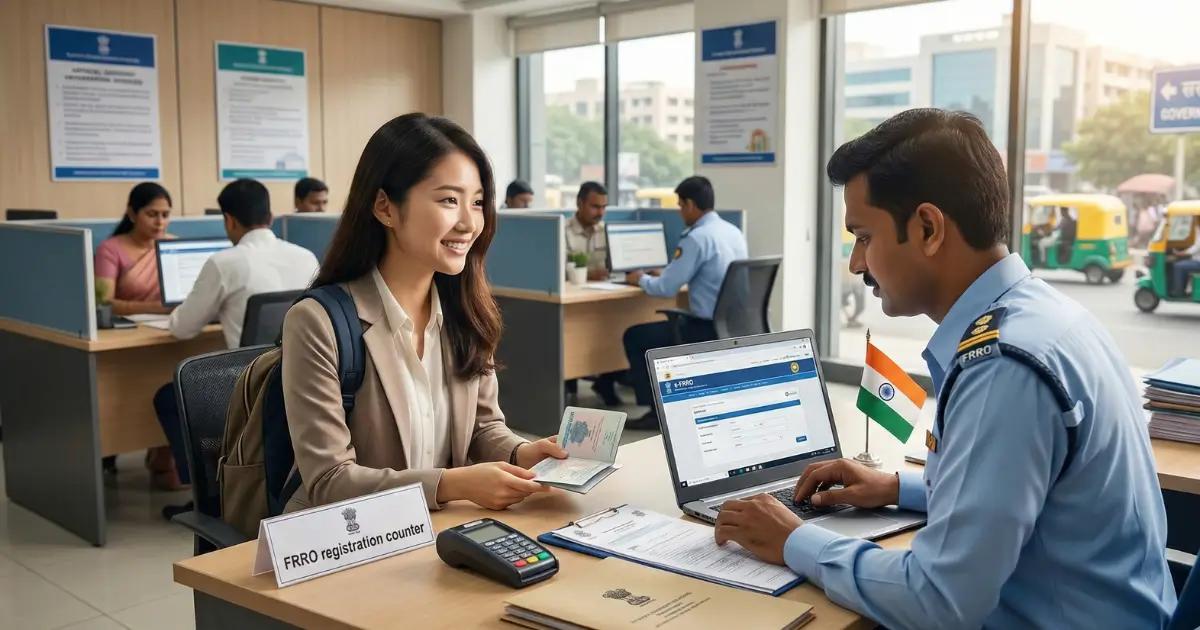 Featured image for "FRRO Registration in India: Complete 2026 Guide to e-FRRO Process, Rules, Documents, Timelines and Legal Compliance"