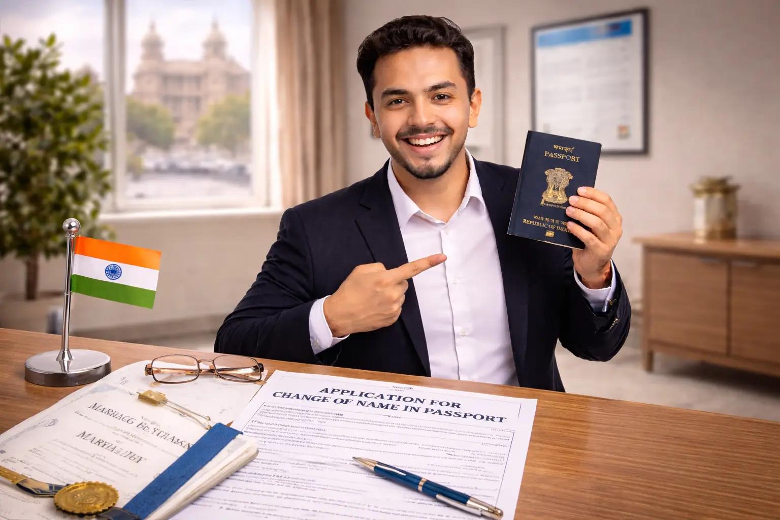 Passport Name Correction