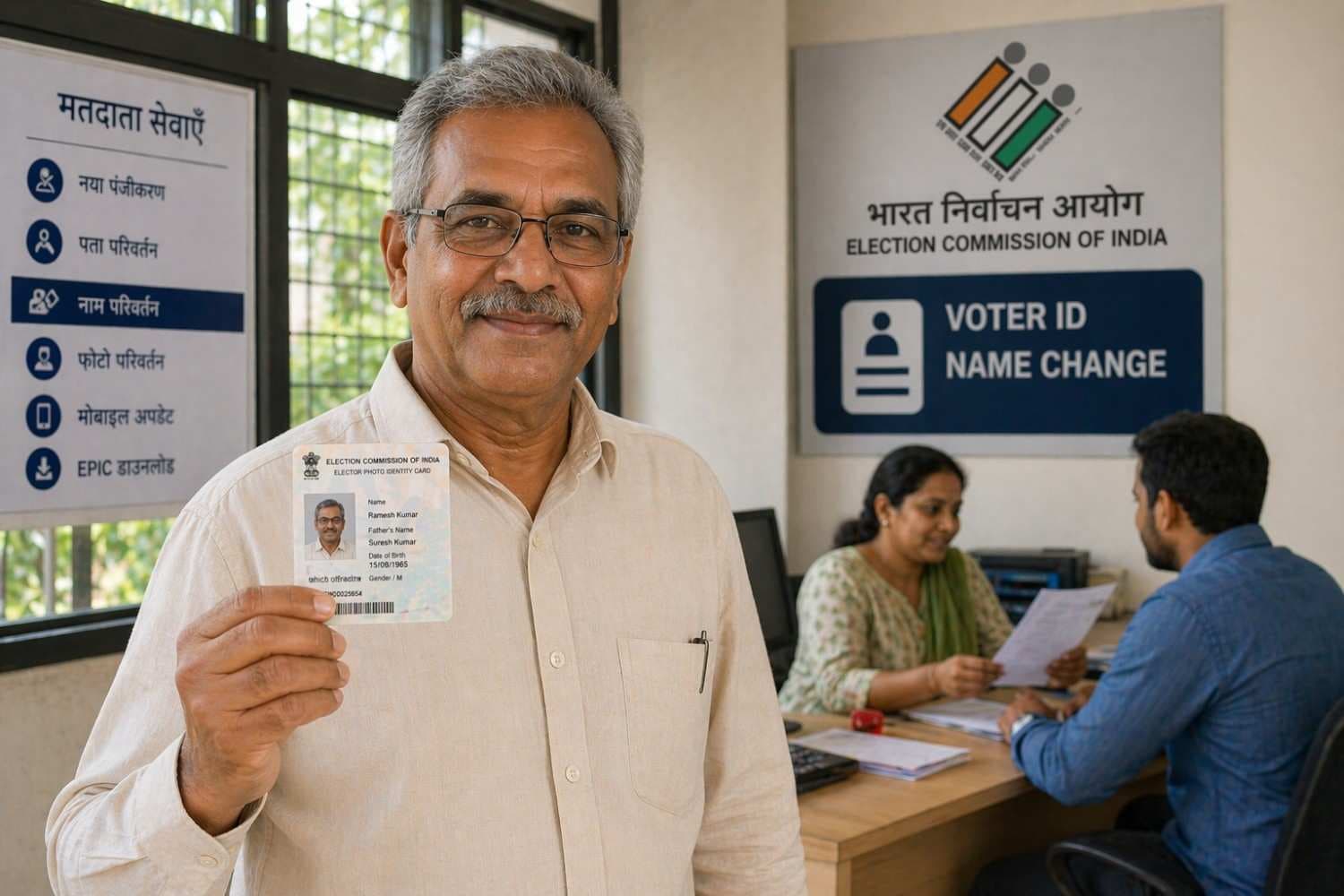Voter Id Name Change